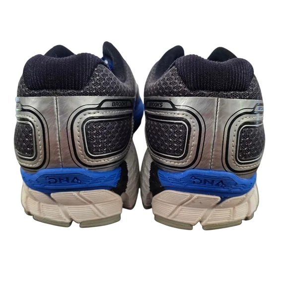 Brooks Adrenaline GTS 16 Men’s Running Shoes Gray Blue Size 10 Extra Wide (4E)